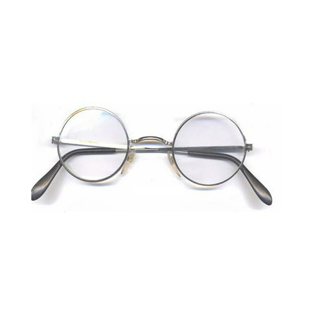 Durable Costume Harry Potter Glasses Round Metal Frame Clear Lens Wizard Glasses
